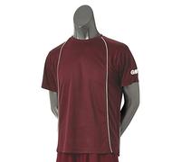 Gunn & Moore GM Men's Training WEAR T-Shirt - Maroon, M