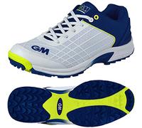 Gunn & Moore GM | Rubber Cricket Shoe | Original Junior All Rounder | Arch Support | Two-Tone TPU Outsole | Blue | Size UK Junior 5 EU 38 Approx Foot Length 237 mm