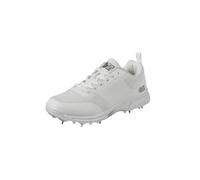 Gunn & Moore GM Spike Cricket Shoes | Kryos | Premium Breathable Microfibre PU Upper | 2-Tone TPU Outsole | with Moulded Pimples | Size UK 13 EU 48 Approx Foot Length 305 mm White