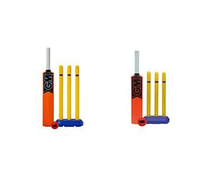 Gunn & Moore GM Unisex Child Striker Cricket Set - Orange, One Size and Children's Opener Cricket Set, Multi-coloured, 4-8 Years UK