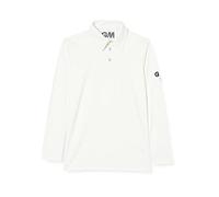 Gunn & Moore Mens Maestro Cricket Shirt, White, X Small Junior - Chest 20-22 Ins EU