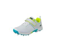 Gunn & Moore GM Spike Cricket Shoes | Aion + | Premium Breathable Microfibre PU Upper Enhanced Stability | 2-Tone TPU Outsole | with Moulded Pimples | Size UK 9.5 EU 44 Approx Foot Length 275 mm