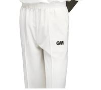 Gunn & Moore Unisex Maestro Cricket Trousers, White, XL To Fit Waist 37-38 EU