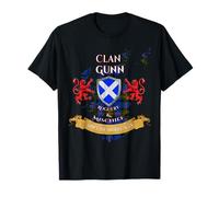 Gunn Scottish Family Clan Middle Ages Mischief T-Shirt