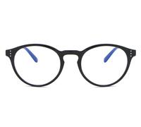 Gunnar ATTACHÉ Asian Fit Blue-Light Block Men's Glasses, Black, Size 49