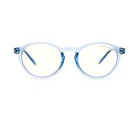 Gunnar Attaché Gaming Anti Blue/UV Computer Glasses - Blue Crystal Frame + Clear Tint Lens Unisex