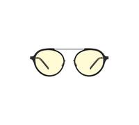 Gunnar Bluelight Blocking Glasses - Pacifica - Onyx/Silver - Amber | Computer / Gaming glasses - Strata Pacifica - Onyx/Silver - Amber - 65% blue light & 100% UV blocking
