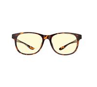 Gunnar Gaming and Computer Eyewear - Rush, Frame Colour: Tortoise, Lens Tint: Amber Natural (Blocks 65% Blue Light & 100% UV Light) - Gaming - Patented lens - Reduce eye strain & dryness
