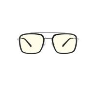 Gunnar Gaming and Computer Eyewear | Stark Industries Edition |Stainless Steel frame, Lens Tint: Clear (Blocks 35% Blue Light & 100% UV Light) | Patented lens | Reduce eye strain & dryness