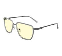 Gunnar Gaming and Computer Eyewear - CLIX - Frame Colour: Stone Amber Gunmetal, Lens Tint: Amber (Blocks 65% Blue Light & 100% UV Light) - Blue Light Blocking Glasses