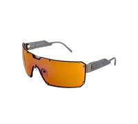 Gunnar Gaming and Computer Eyewear - Cyberpunk 2077 Dex - Frame Colour: Steel - Lens Tint: Amber MAX (Blocks 98% Blue Light & 100% UV Light) Focus - Blue Light Blocking Glasses