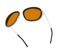 Gunnar Gaming and Computer Eyewear - DUME - Frame Colour: Gold, Lens Tint: Amber Max (Blocks 98% Blue Light & 100% UV Light) - Blue Light Blocking Glasses
