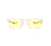 Gunnar Gaming and Computer Eyewear - ESL Blade Lite (Age 12+), Frame Colour: White, Lens Tint: Amber (Blocks 65% Blue Light & 100% UV Light) - Patented lens, Blocks 65% Blue Light & 100% UV Light