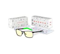 Gunnar Gaming and Computer Eyewear - Holiday Bundle 2021 including hard case-Razer FPS, Amber Tint- Blue Light Blocking Glasses - Patented lens, Blocks 65% Blue Light & 100% UV Light