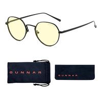 Gunnar Gaming and Computer Eyewear - Infinite, Frame Colour: Onyx, Lens Tint: Amber (Blocks 65% Blue Light & 100% UV Light) - Blue Light Blocking Glasses - Patented lens - Reduce eye strain & dryness