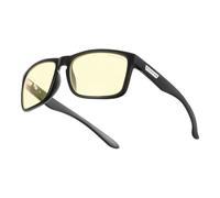Gunnar Gaming and Computer Eyewear - Intercept - Blue Light Blocking Glasses (Onyx, Amber (65% Blue Light Protection))
