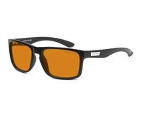 Gunnar Gaming and Computer Eyewear - Intercept, Frame Colour: Onyx, Lens Tint: Amber MAX (Blocks 98% Blue Light & 100% UV Light)- Blue Light Blocking Glasses - Patented lens
