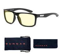 Gunnar Gaming and Computer Eyewear - Intercept - Reading Strength + 2.0, Frame Colour: Onyx, Lens Tint: Amber (Blocks 65% Blue Light & 100% UV Light)- Blue Light Blocking Glasses - Patented lens