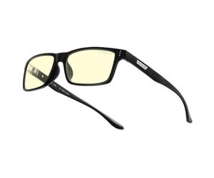 Gunnar Gaming and Computer Eyewear | Vertex - Reading Strength + 2.0, Frame Colour: Onyx, Lens Tint: Amber (Blocks 65% Blue Light & 100% UV Light)| Blue Light Blocking Glasses | Patented lens