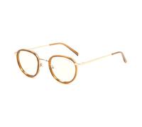 GUNNAR Optiks Atherton Blue Light Filter Glasses, Gold, Clear Tint