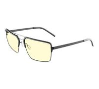 Gunnar Optiks Vertex Readers 1.25x Power, Block Blue Light, Anti-glare, Reduce Digital Eye Strain - Amber Lens