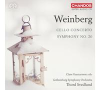 Gunnarsson:Svedlund - Weinberg: Cello Concertos/ Symphony 20