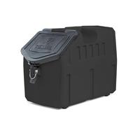 GUNNER 50 lbs Dog Food Storage Container - Waterproof & Airtight Pet Food Bin - Multi-Purpose Container for Dry Food, Corn, Chicken Feed, Treats, Bird Seed, & More - Black