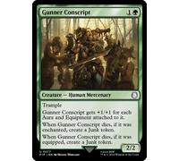 Gunner Conscript (Foil) | Universes Beyond: Fallout