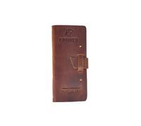 GUNNER Hunting Log Journal Notebook, Premium Leather Field Journal for Hunters, Outdoor Trips, Seasons, and Memories