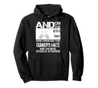 Gunner Mate On The 8th Day God Created Them Tshirt Pullover Hoodie