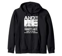 Gunner Mate On The 8th Day God Created Them Tshirt Zip Hoodie