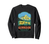 Gunnison National Forest Crested Butte Flowers Sweatshirt