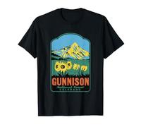 Gunnison National Forest Crested Butte Flowers T-Shirt