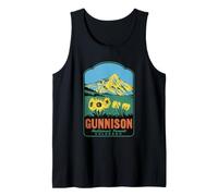 Gunnison National Forest Crested Butte Flowers Tank Top