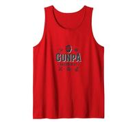 Gunpa Knows Best: Wise Grandfather's Life Lessons Tank Top, Men, Red, XL