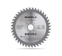 Gunpla 115mm Circular Saw Blade TCT Wood Saw Alloy Steel 40 Teeth Carbide Finishing Saws for Woodworking 7/8 inch Arbor 22.23mm