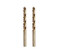 Gunpla Cobalt Drill Bits 7.5mm 2-Pieces, M35 HSS Metric Straight Shank Jobber Drill Bit Set for Hardened Stainless Steel, Metal, Aluminium, Tile, Wood, Plastic and Cast Iron…