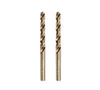 Gunpla Cobalt Drill Bits 8.5mm 2-Pieces, M35 HSS Metric Straight Shank Jobber Drill Bit Set for Hardened Stainless Steel, Metal, Aluminium, Tile, Wood, Plastic and Cast Iron…