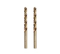 Gunpla Cobalt Drill Bits 9.5mm 2-Pieces, M35 HSS Metric Straight Shank Jobber Drill Bit Set for Hardened Stainless Steel, Metal, Aluminium, Tile, Wood, Plastic and Cast Iron…
