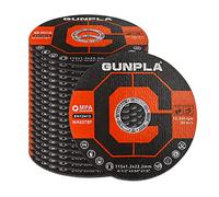 Gunpla Cut Off Wheels 20-Pieces Metal and Stainless Steel Cutting Discs, 115mm x 1.2mm x 22.2mm Thin Abrasive Blades Set for Angle Grinders, Metals, Iron Sheets