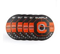 Gunpla Cut Off Wheels 5-Pieces Metal and Stainless Steel Cutting Discs, 115mm x 1.2mm x 22.2mm Thin Abrasive Blades Set for Angle Grinders, Metals, Iron Sheets