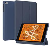 GUNPRIO Case for iPad mini 5/4/3/2/1 7.9 Inch - Slim Lightweight Durable Trifold Stand Cover, Supports Auto Wake/Sleep, Blue