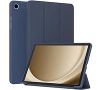 GUNPRIO Case for Samsung Galaxy Tab A 10.5-Inch Tablet 2018 Model SM-T590/T595/T597 - Slim Lightweight Durable Trifold Stand Cover, Supports Auto Wake/Sleep, Blue