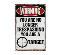 Guns Are Welcome On Premises Please Keep All Weapons Holstered Unless Need Arises Vintage Metal Warning Sign, Garage Bars Restaurants Cafes Pubs Bedroom Funny Wall Decor 8x12 Inch