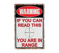 Guns Are Welcome On Premises Please Keep All Weapons Holstered Unless Need Arises Vintage Metal Warning Sign, Garage Bars Restaurants Cafes Pubs Bedroom Funny Wall Decor 8x12 Inch