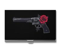 Guns Business Card Holder for Men Women