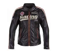GUNS CALIFORNIA leather jacket - Women Vintage - black - M