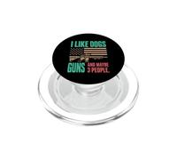Guns Dogs Lover Hunting Shooting Design PopSockets PopGrip for MagSafe