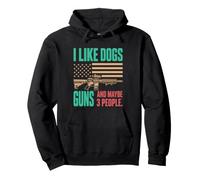Guns Dogs Lover Hunting Shooting Design Pullover Hoodie