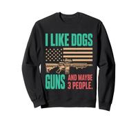 Guns Dogs Lover Hunting Shooting Design Sweatshirt